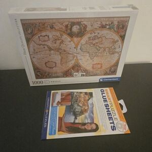 Clementoni 1000 Piece Vintage World Map Puzzle